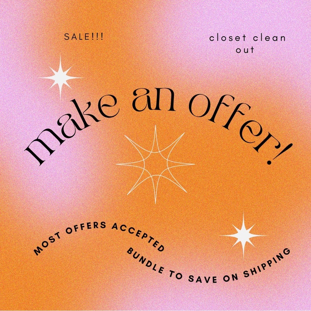 MAKE AN OFFER!!